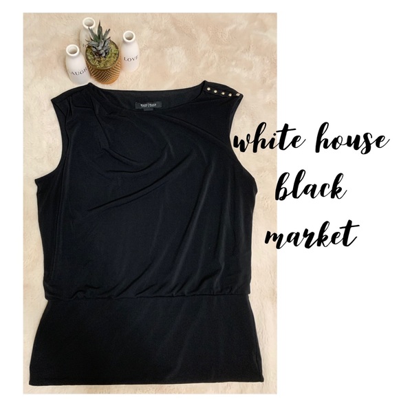 White House Black Market Tops - White House Black Market Sleeveless Blouse